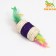 Passioner toy Sizaley "candy", 6.5 x 3.5 cm, white/purple