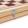 Backgammon "turns", wooden board 60 x 60 cm, with a field for playing checkers