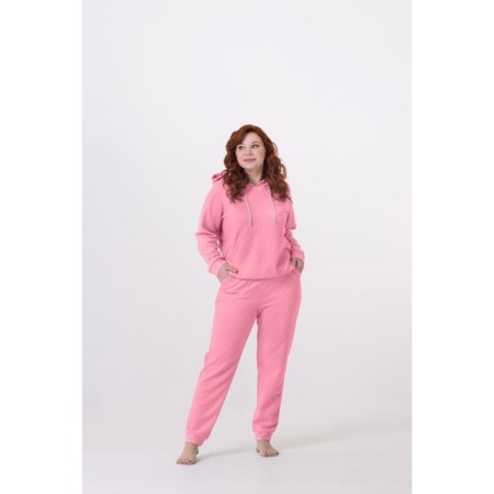 Female suit, size 42, pink color-1