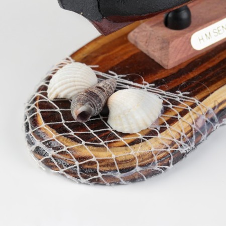 Decor desktop "Dream ship" with a stand for a pen, mix, 6.5 x 13.5 x 14.5 cm-4
