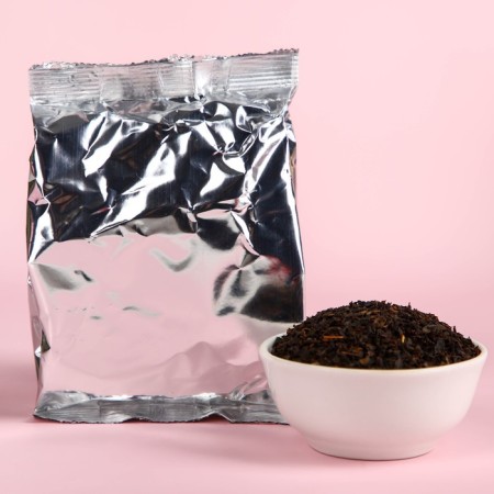 The set "You are a miracle", black tea with Vanilla and Caramel 50 g, a mug 300 ml.-3