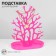 Stand for jewelry "Tree", 24 × 12 × 30 cm, pink color