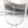 Plastic disposable glass for wine, 200 ml, transparent color