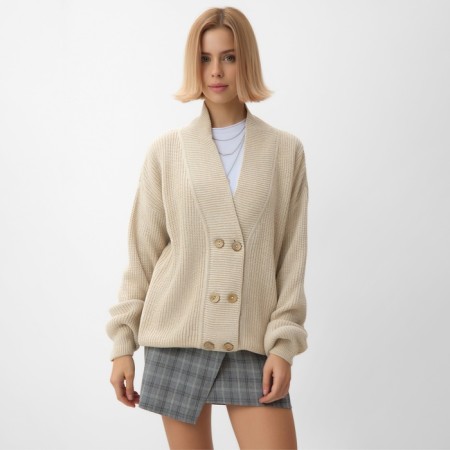 Jumper female minku: casual collection beige color, rn 50