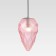 Suspension lamp Maytoni P052PL-01PK, E27, 1x40 W, 180x180x1500 mm, Chrome