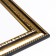 Photo frame plastic Gallery 25x25 cm gold (plastic screen)