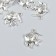 Decor for creativity Metal "Fish. Mauritan idol" Set 7 pcs silver 2.2x2.5 cm