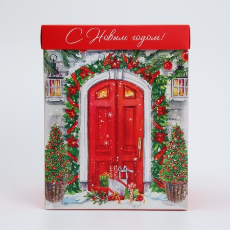 Folding box with 3D effect “Miracle will happen”, 18 x 14 x 23 cm, New Year-3