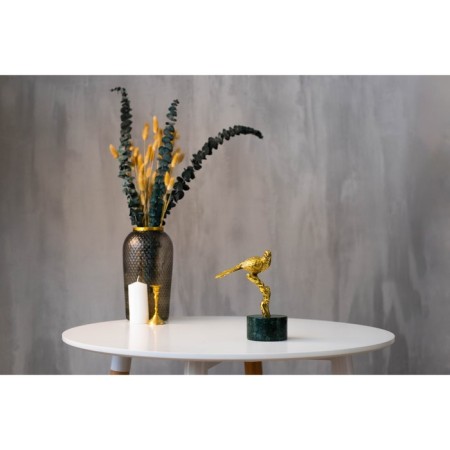 Figurine "bird" marble brass 16 x 8 x 24 cm-8