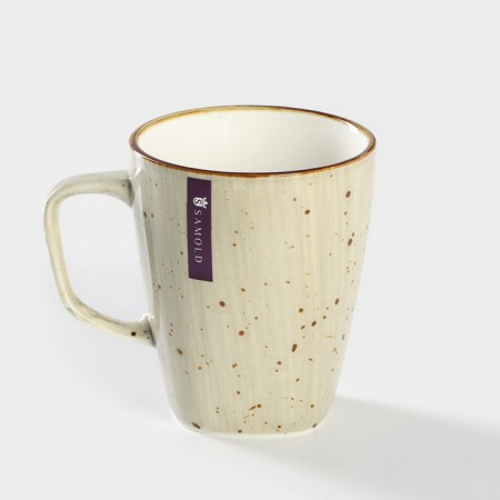 Porcelain mug Samold "Horek graphite", 400 ml-5