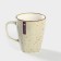 Porcelain mug Samold "Horek graphite", 400 ml