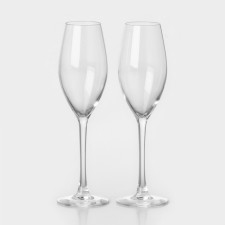 A set of fuepers for champagne Selection, 240 ml, crystal glass, 2 pcs