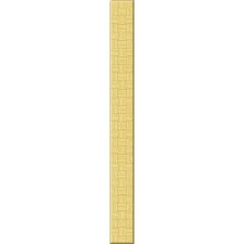 Бордюр стеклянный Glass GL7H381, золотистый, 40х350 мм