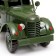 Mini-bar/stand for 4 bottles truck, green