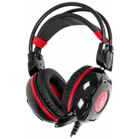 Audio headset game wire A4 Bloody G300 Black/Red