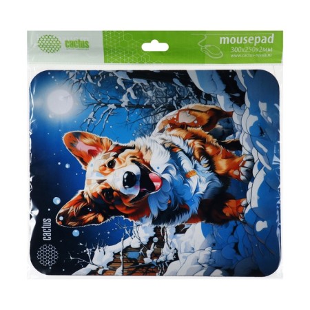 Cactus Corgi computer mouse mat, game, 300*250*3 mm, Fig. "Corgi"-2