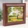 Key closed "Birch forest" 26.5x31.5 cm nut