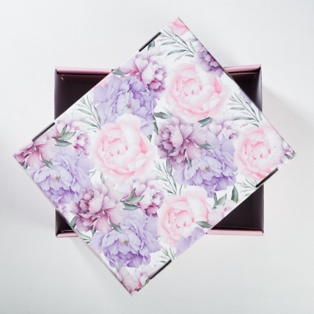 Gift folding box, packaging, “Flower Tale”, 31.2 x 25.6 x 16.1 cm-5