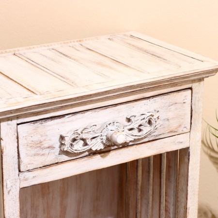 Tumbling "Old Bali" 50x30x90 cm, Albeye tree, white-2