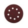 Circle of grinding KWB, D = 125 mm, K180, Velcro, aluminum oxide, 5 pcs