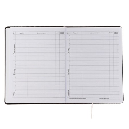 Universal diary for Tokyo grade 1-11, hard cover, artificial leather, silk-screen printing, Lyasse, 80 g/m2-6
