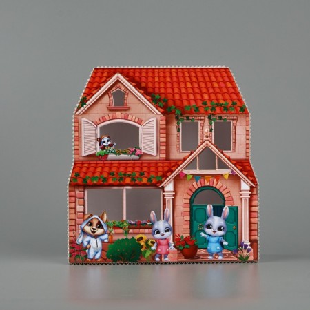 Gift box "Funny animals", 17 x 17 x 5 cm-1