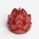 Figure candle "Lotus", 6.6x6.5 cm, red, in the box