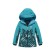 Ski costume for a girl, height 110 cm, turquoise color
