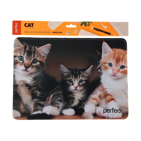 Mouse mat Perfeo Cat Fig. 6, 350x300x3 mm-3