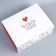 Box Gift team, packaging, “I love”, 30 x 23 x 12 cm