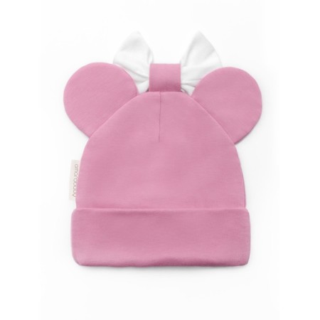 Children's cap Amarobaby Nature Essence Mini, size 44-46, pink color-3