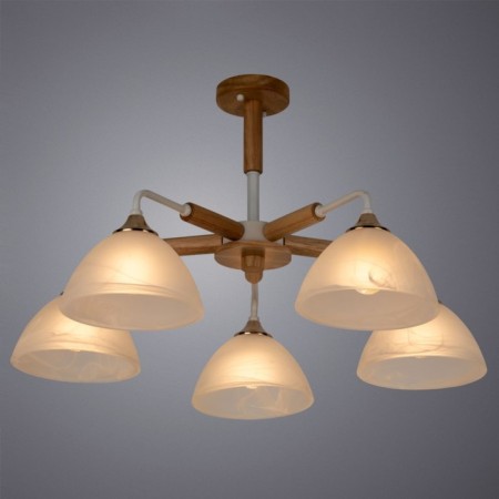 Matthew 38 cm chandelier, D 65 cm, 5x40W E27-1