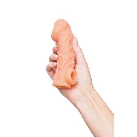 Kokos nozzle is realistic with additional stimulation, TPE, bodily, 15.6 cm, m-6