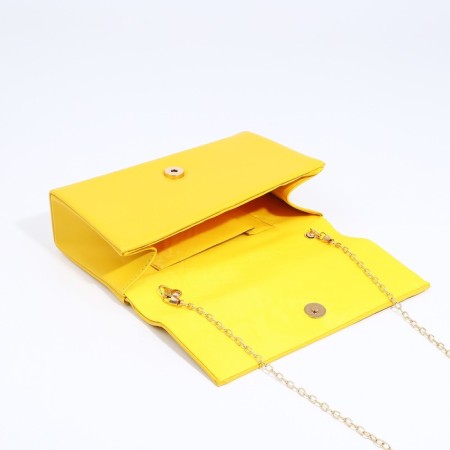 Bag-clate on magnet, yellow color-4