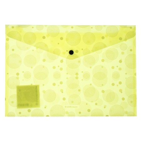 The A4 button, 180 microns, Erichkrause "Neon Dots", glossy, translucent, with a pattern, with a pattern-4