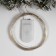 Garland “thread” 5 m dew, ip20, silver thread, 50 LED, glow warm white, CR2032x2