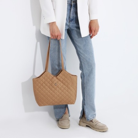Bag Female Tout on Magnet, Beige Color-5