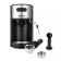 Coffee machine KitFort KT-7137, Rozhkova, 1150 watts, 1.3 l, cappuccino, black-silver-silver