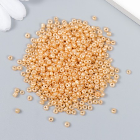 Beads "Astra" 11/0, 20 g (902 St. Gold/Opennial, matte)-1