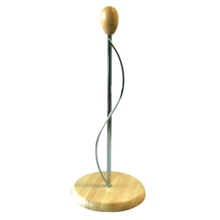 Axentia paper towel holder, wooden base
