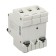 Switch automatic IEK Generica, VA47-29, 3P, 63 A, 4.5 KA, HAR-KA C, MVA25-3-063-C