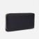 Women's wallet with lightning, black color