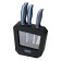 Lenardi knife set, on a stand, 5 items