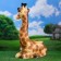 Figure Kashpo "Giraffe" 24x45x63cm