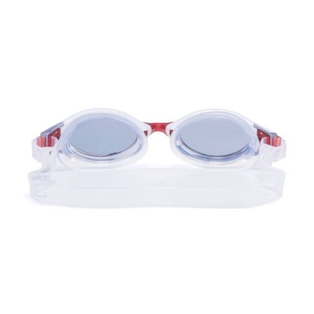 ATEMI B504 swimming glasses, silicone, white/red color-2