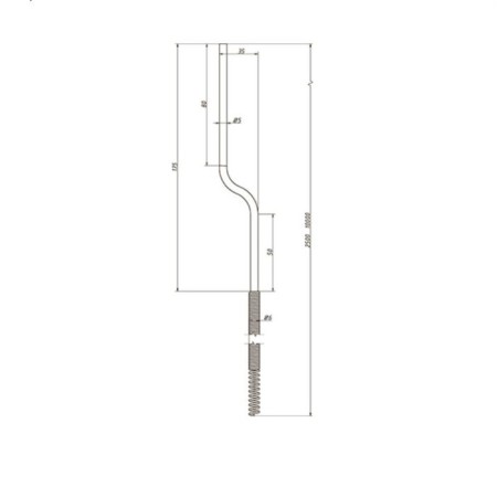 Plumbing cable ORIO TSP6-10000, d = 6 mm, l = 10 m, spring-2