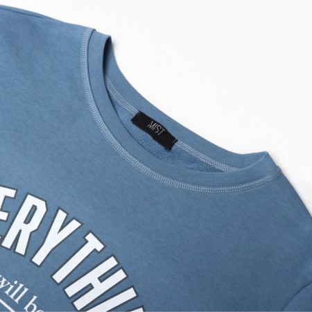 Women's sweatshirt MIST COZY STYLE, Blue, size 54-8