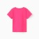 Baby T -shirt with a lowered shoulder, fuchsia color, height 140 cm