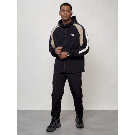 Sports suit men's, size 54, black color-9