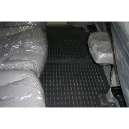 Rugs in the cabin Kia Carnival automatic transmission 2006-2016, 4 pcs. (polyurethane)-1